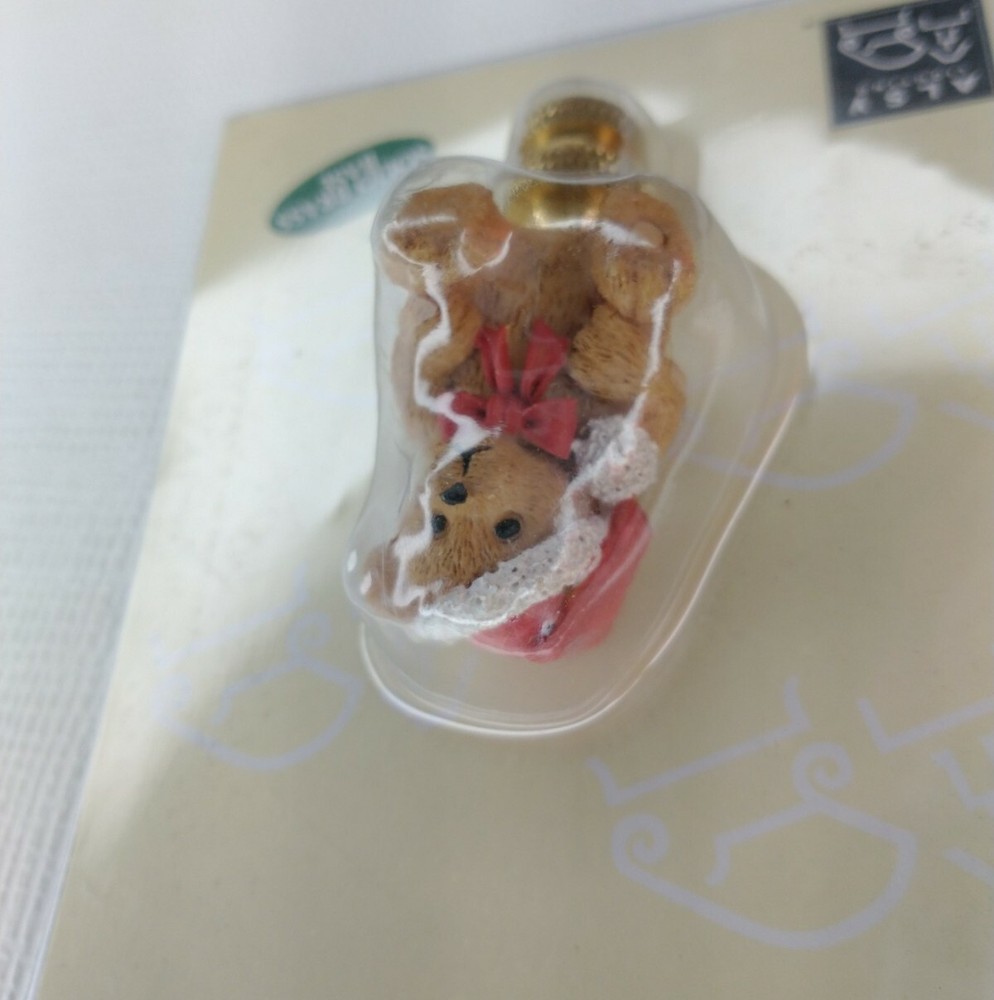 Alsy Lighting Lamp Finial Solid Brass Base Teddy Bear Santa