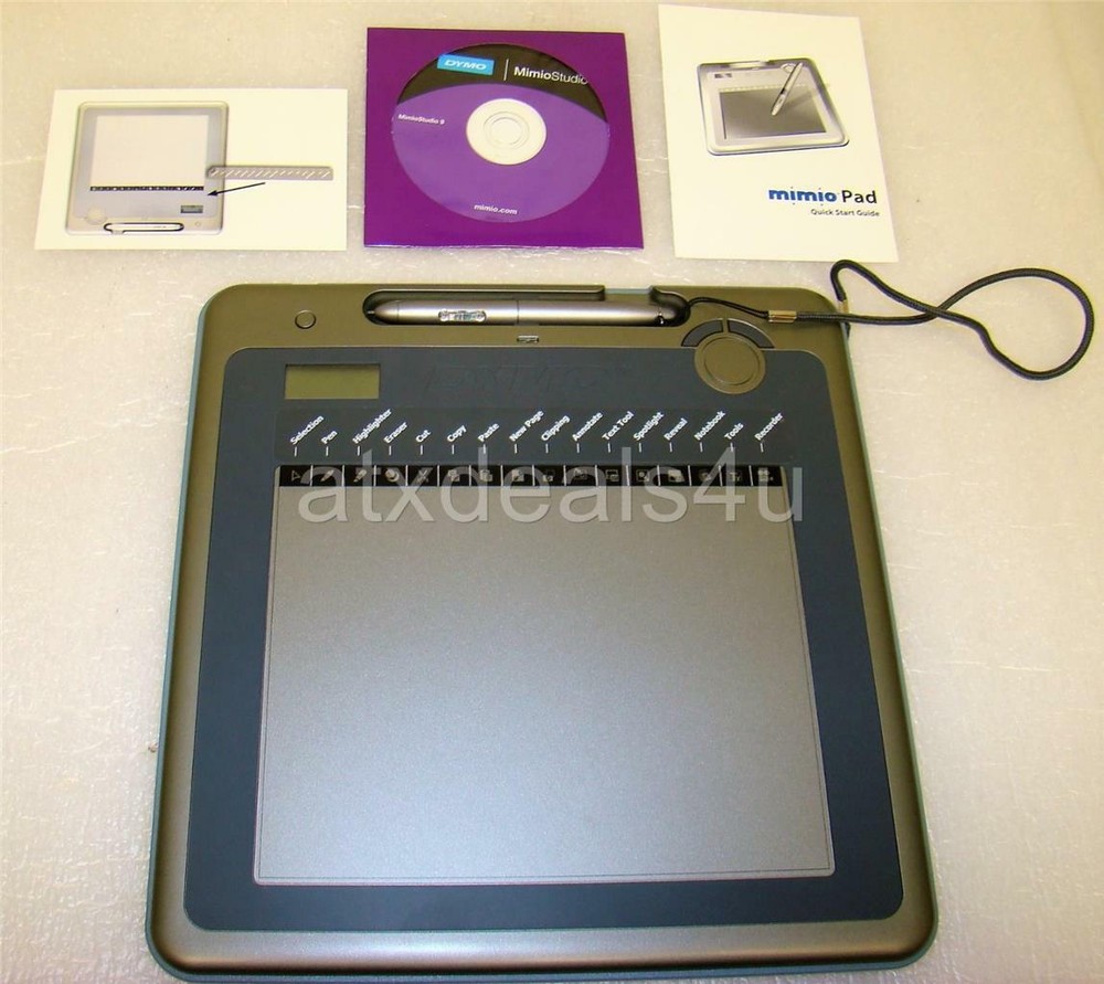 Dymo RCK-M01 Mimo Pad Wireless Interactive Graphics Pen Tablet