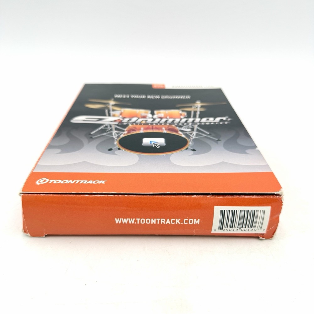 TOONTRACK EZ DRUMMER Multi Layer Drum Sampler DVD With Serial#