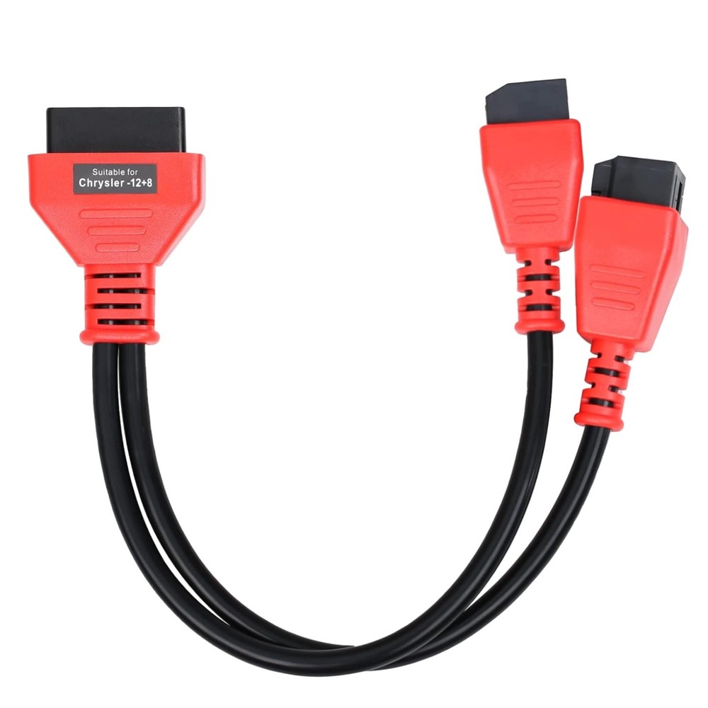 Chrysler 12+8 Programming Cable Connector - Autel Adapter for Easy Diagnostics