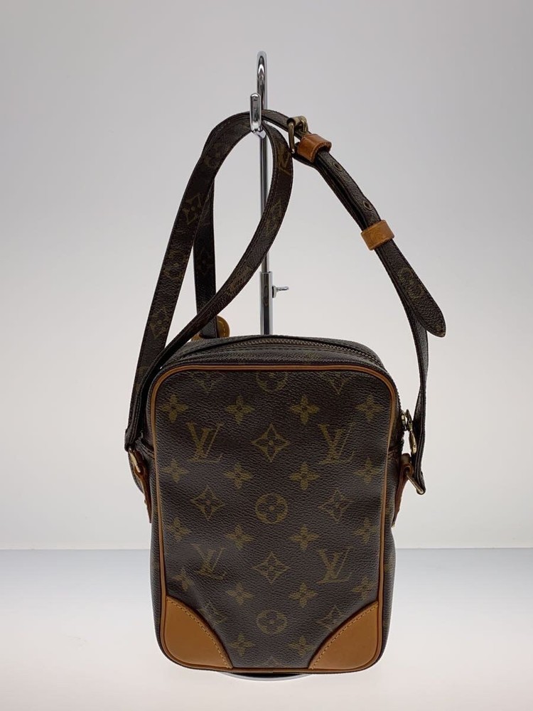 LOUIS VUITTON Shoulder Bag Amazon Monogram Canvas PVC BRW Used