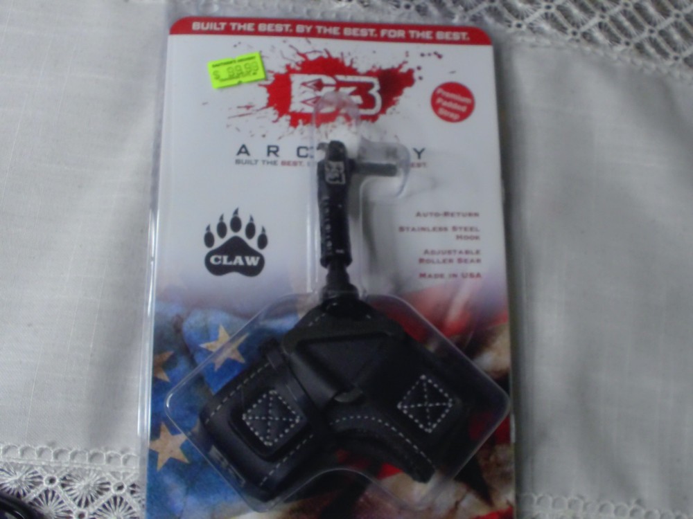 New B3 Archery The Claw Trigger Release Swivel Stem Black