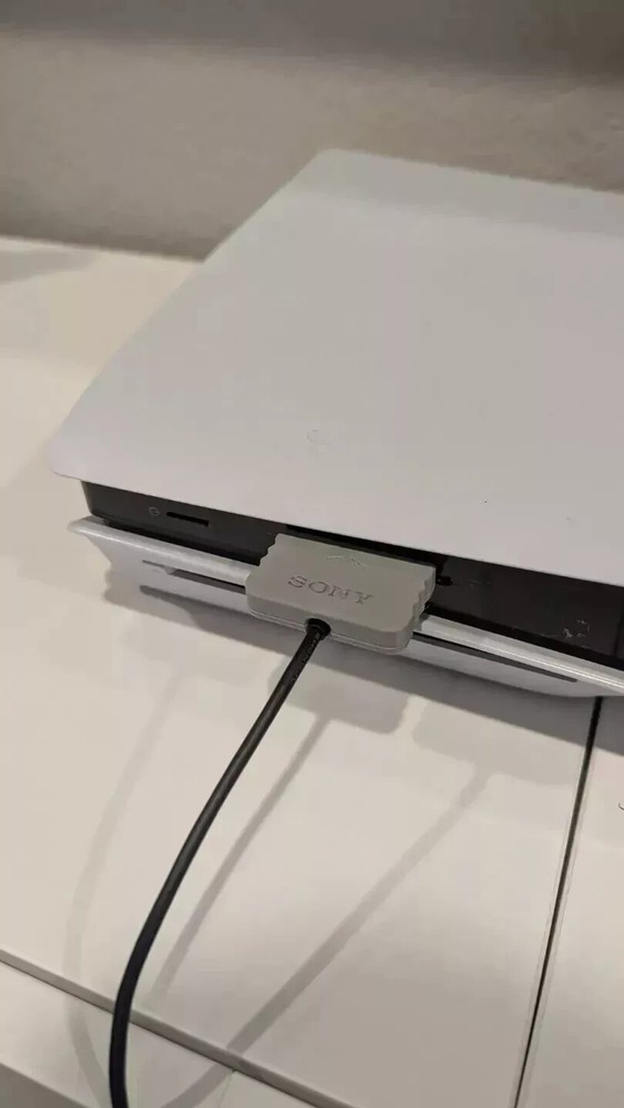 PS5 USB-C Cable Adapter - Retro PS1 Controller Look (30th Anniversary Inspired)