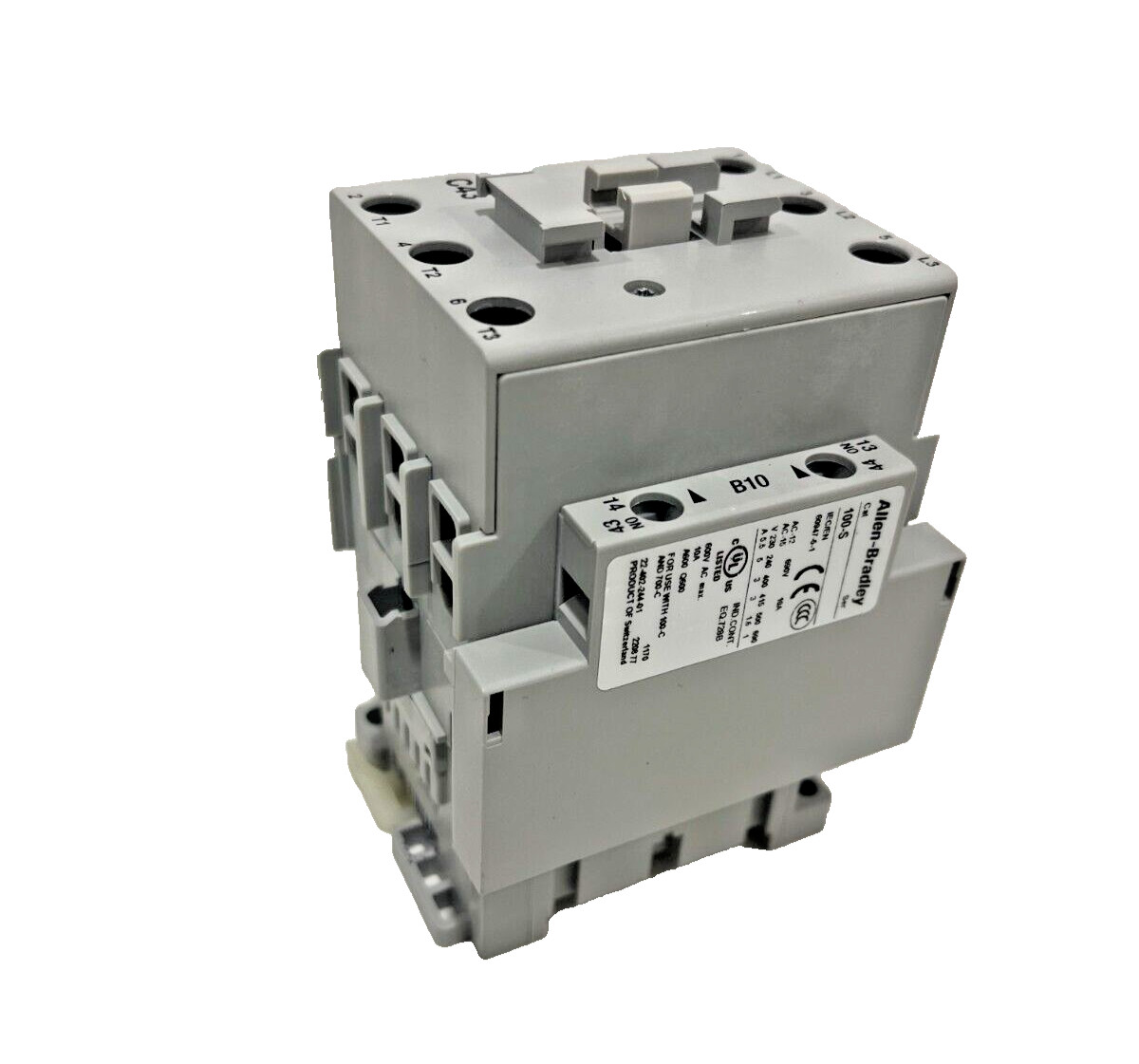 Allen-Bradley 100-C43D10 IEC Contactor 43 Amp 3P 43A 100C43D10 New inBox USSTOCK