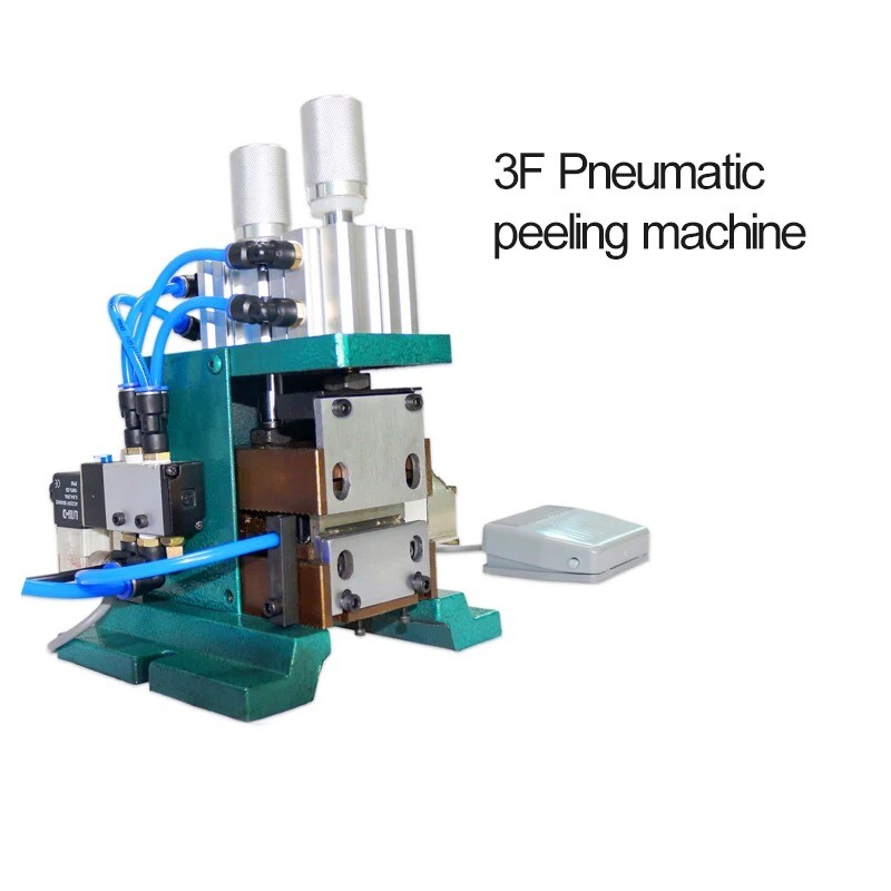 Pneumatic Vertical Sheathed Wire Stripping and Cable Cutting Machine 3F
