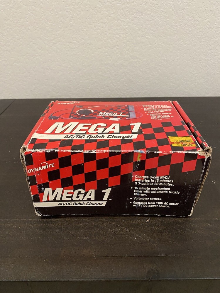MEGA 1 AC/DC Quick Charger - With Timer - Orig Box