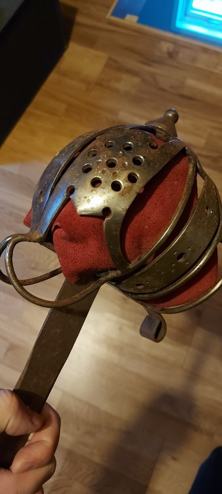 Scottish Sword with basket is a replica
