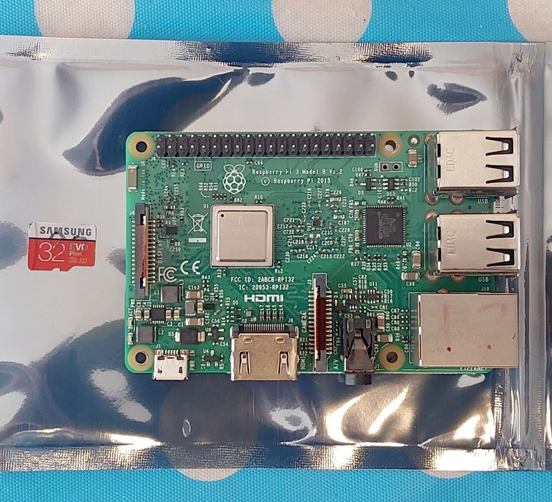 Raspberry Pi 3 Model B Quad Core 1.2ghz 64bit CPU 1gb RAM WiFi 32GB