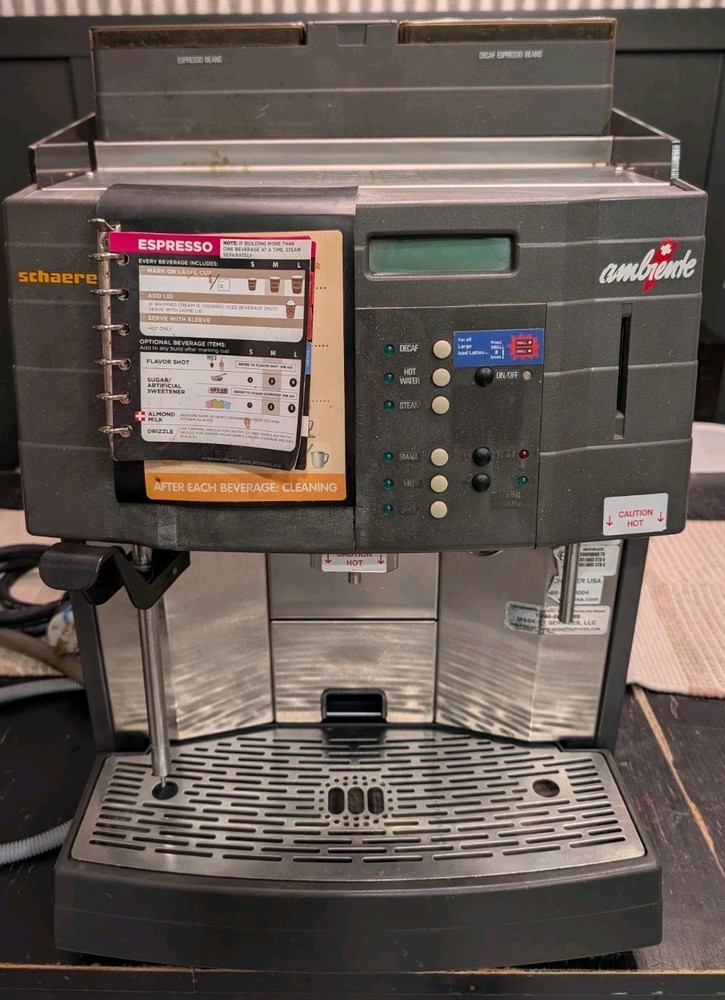 Schaerer Ambiento 15 SO Espresso Machine
