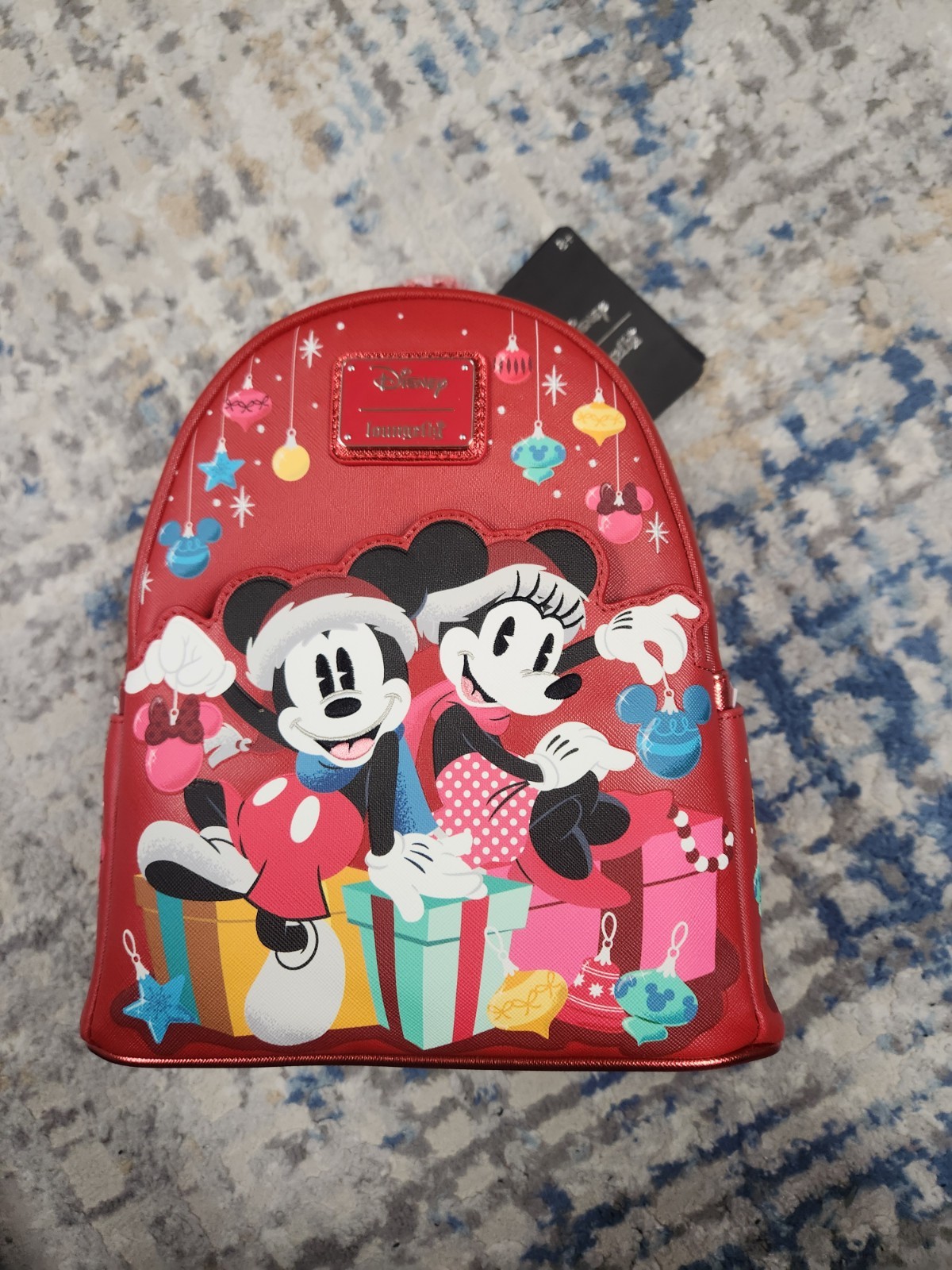 Loungefly Disney Mickey & Friends Holiday Ornaments Mini Backpack - Exclusive