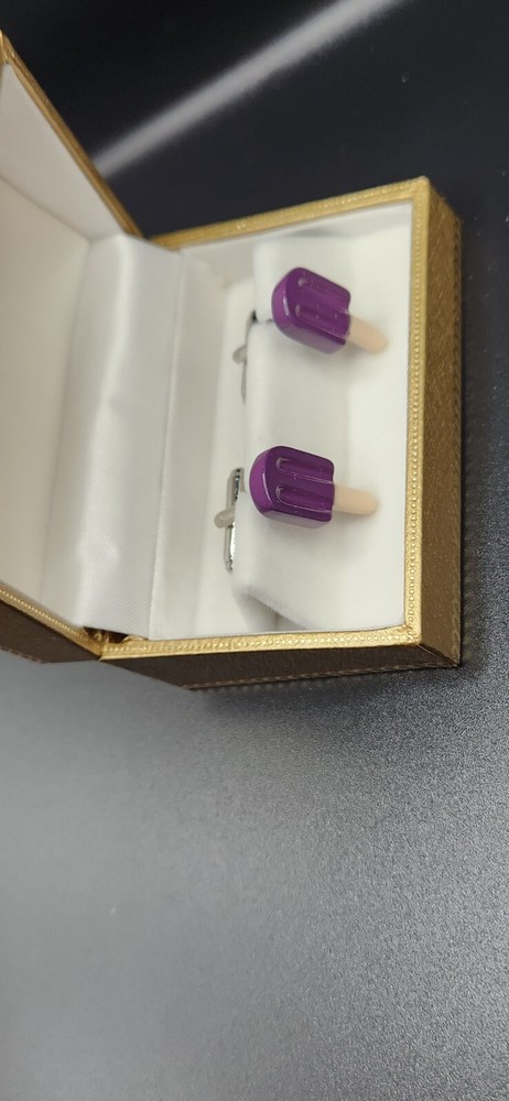 Popsicle cufflinks