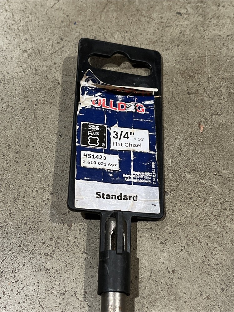 Bosch Hs1420 Flat Chisel 3/4" X 10"L, Sds Plus