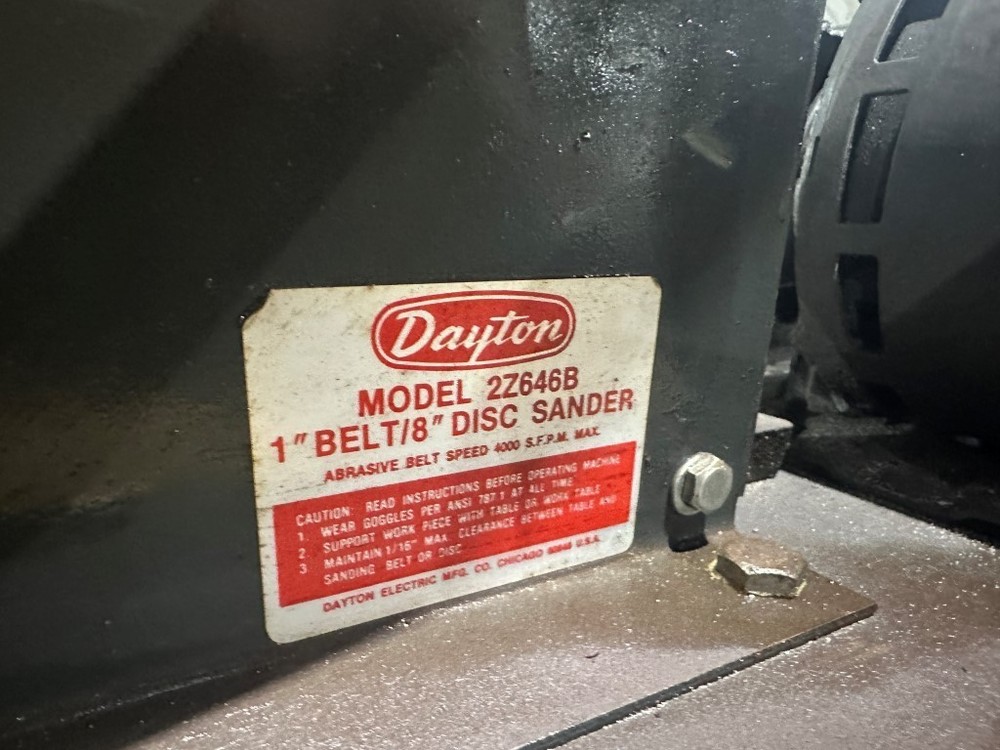 DAYTON 2Z646B 1" BELT SANDER