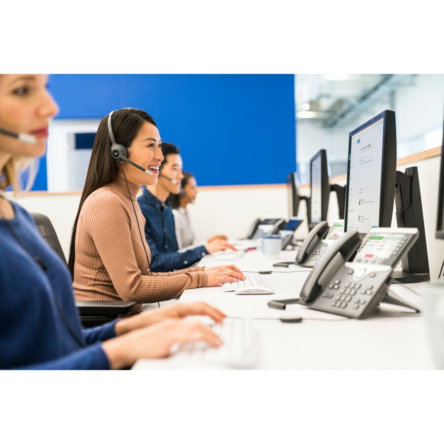 Cisco Headset 531 Wired Single Quick Disconnect Coiled RJ Cable