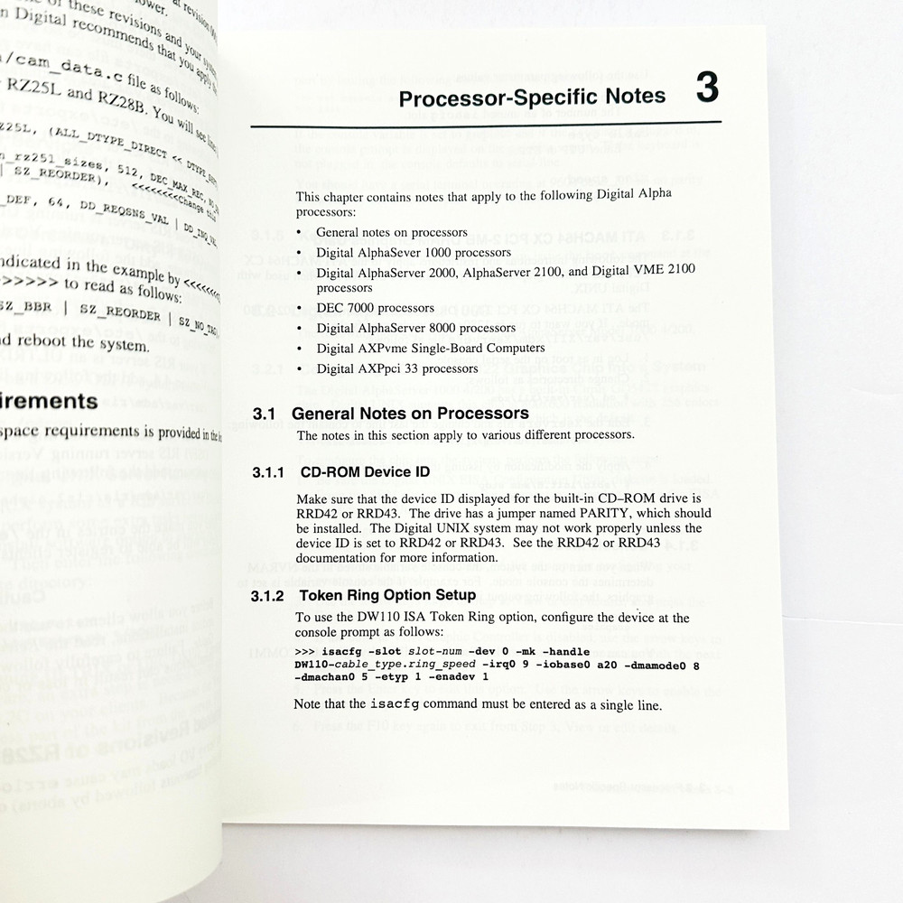 Digital DEC UNIX Installation Guide And Release Notes 2 Manual Set 1995 OSF/1
