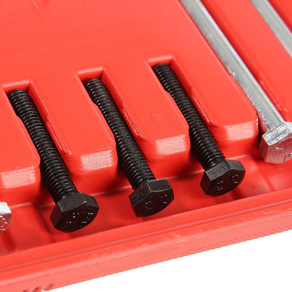 45pc Harmonic Balancer Kit Gear Puller Set Steering Wheel Crankshaft Auto Tools