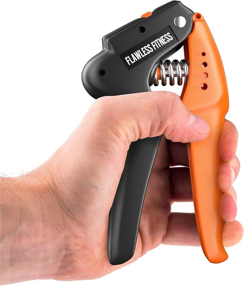 Hand Grip Strength Trainer Exerciser - Adjustable Multicolor