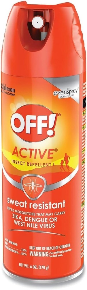OFF! Active Sweat Resistant Insect Repellent