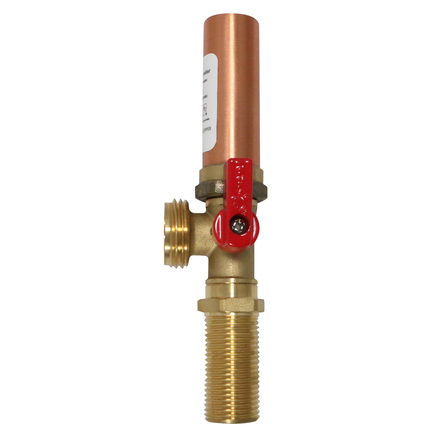 XFITTING Washing Machine Valve with Hammer Arrestor, Male NPT, Pex-B Barb, Pex-A