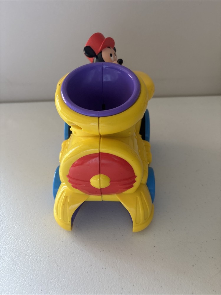 Vintage Mickey Mouse Train Ball Launcher