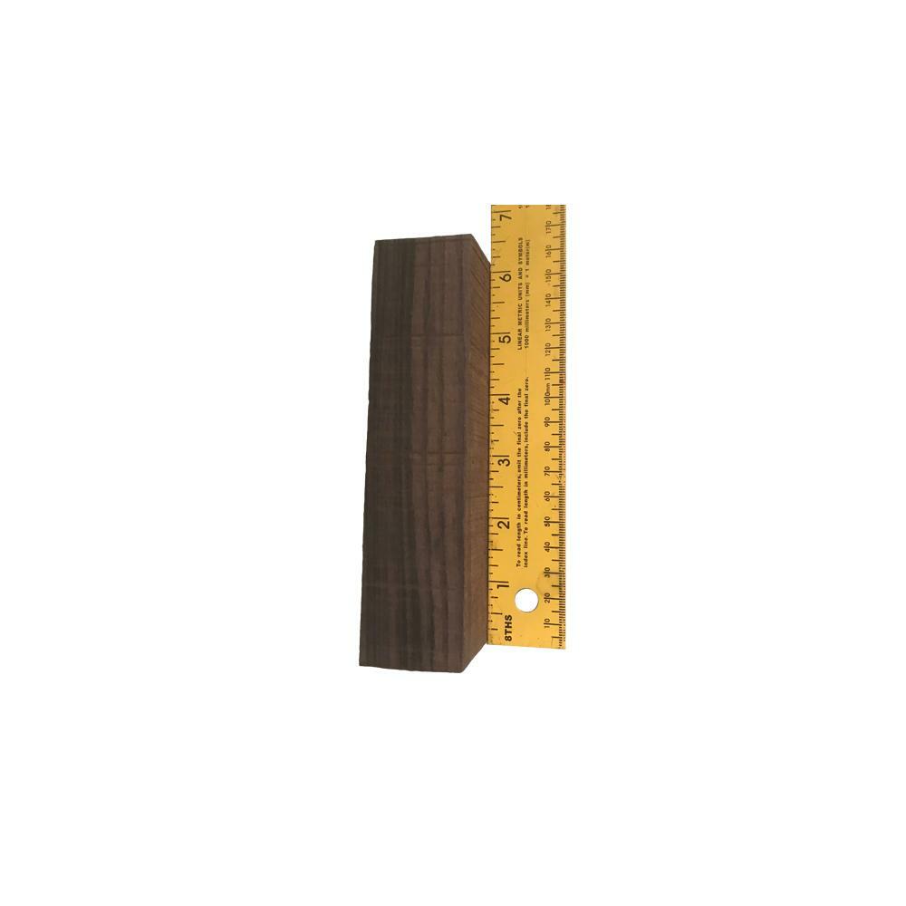 East Indian Rosewood Turning Blank Square Carving Lumber Wood Block (1 Piece)
