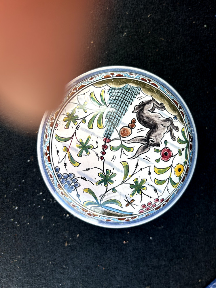 Vintage Powdered  Dusting  Powder Container