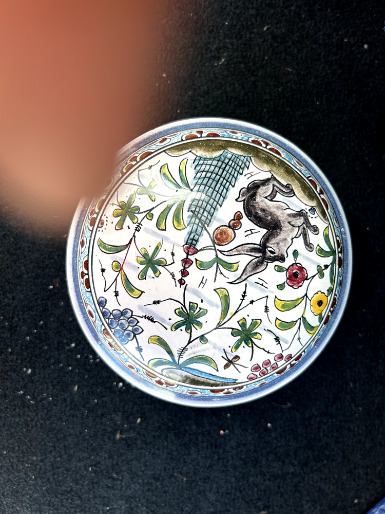 Vintage Powdered Dusting Powder Container