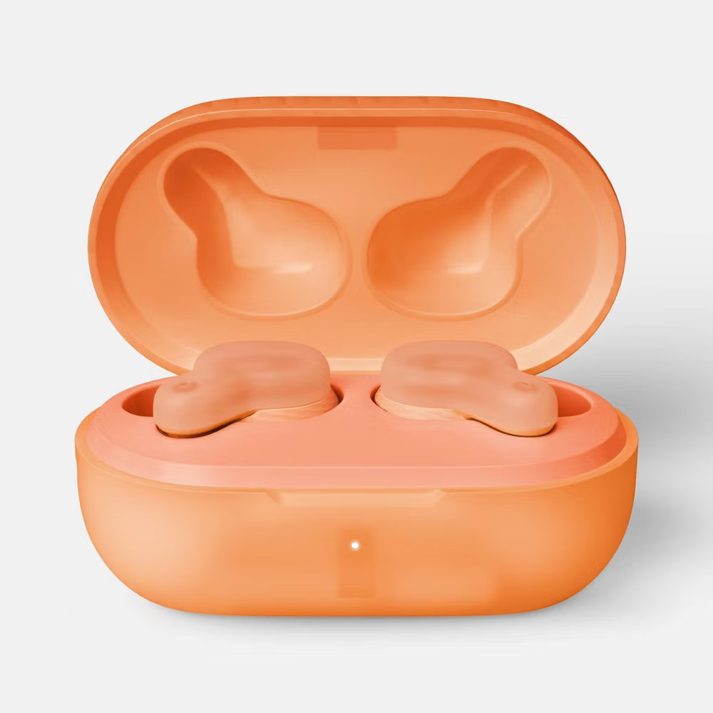 True Wireless Earbuds Active Noise Cancelling - heyday Translucent Peach