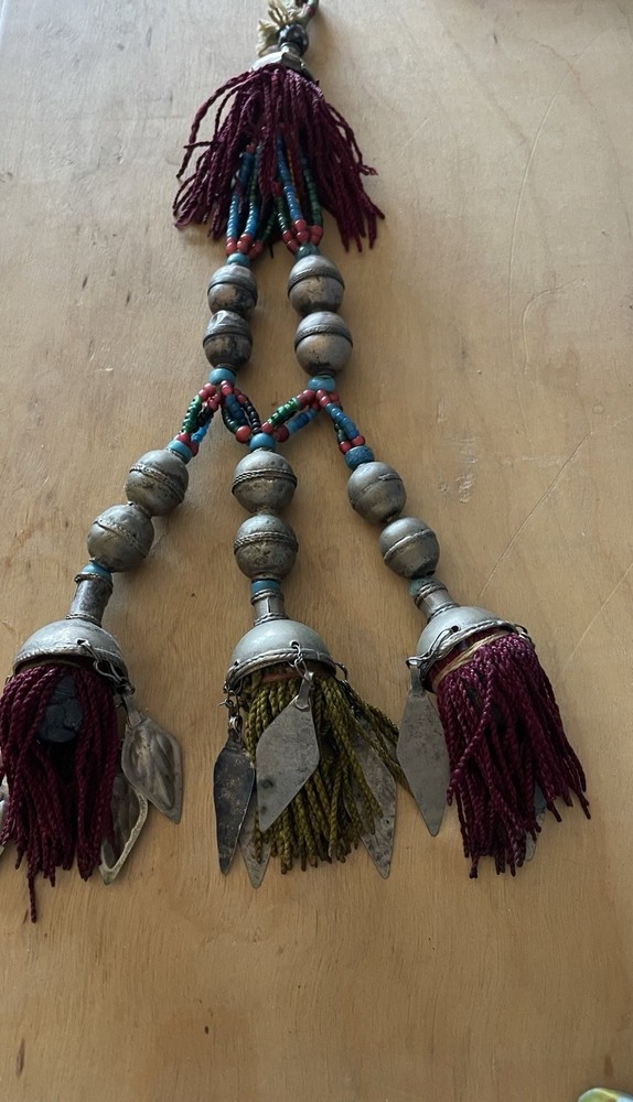 Antique Turkmen Beaded Tassel