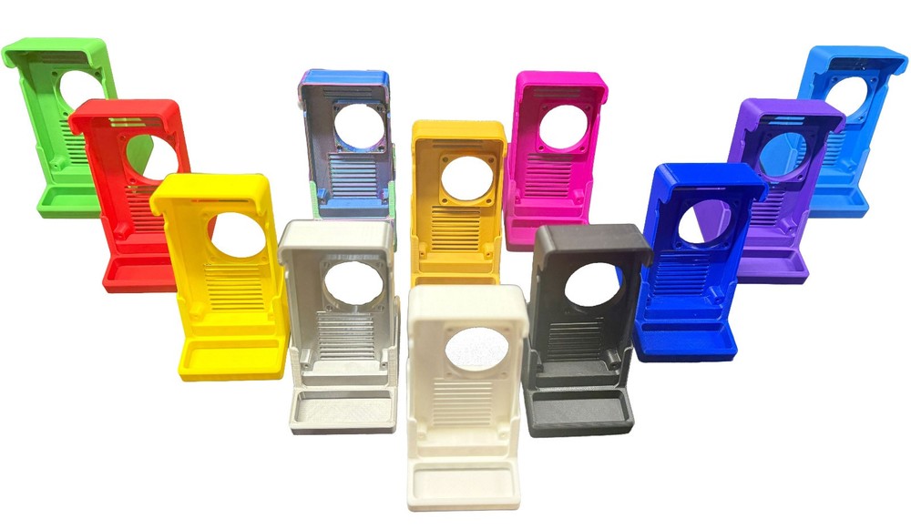 CUSTOM COLOR Display Case for BitAxe Gamma 601 + Matching Fan Guards