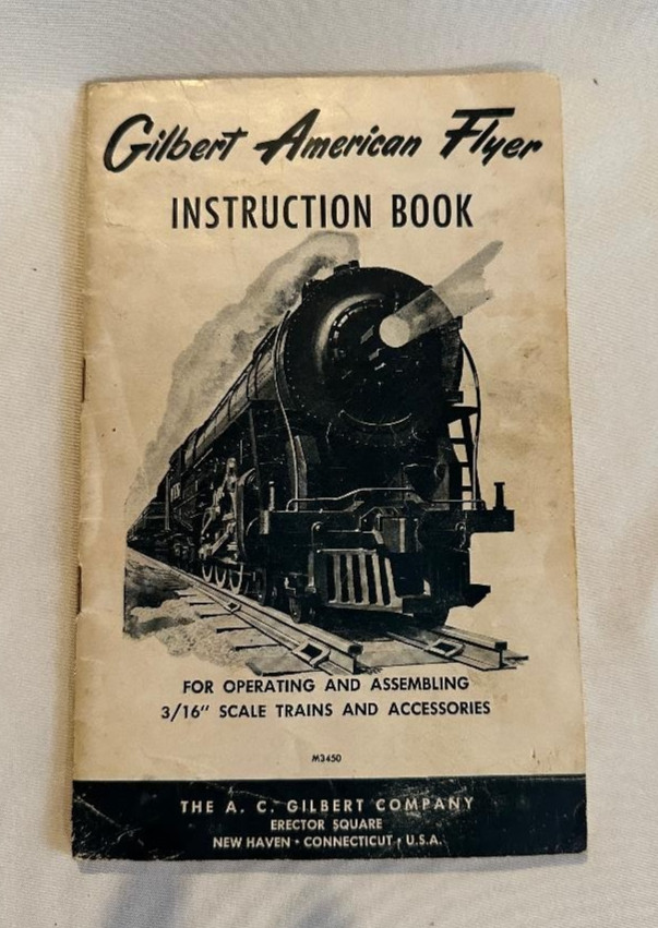 American Flyer Instruction Book for Assembling and Operating 3/16" Scale Trains