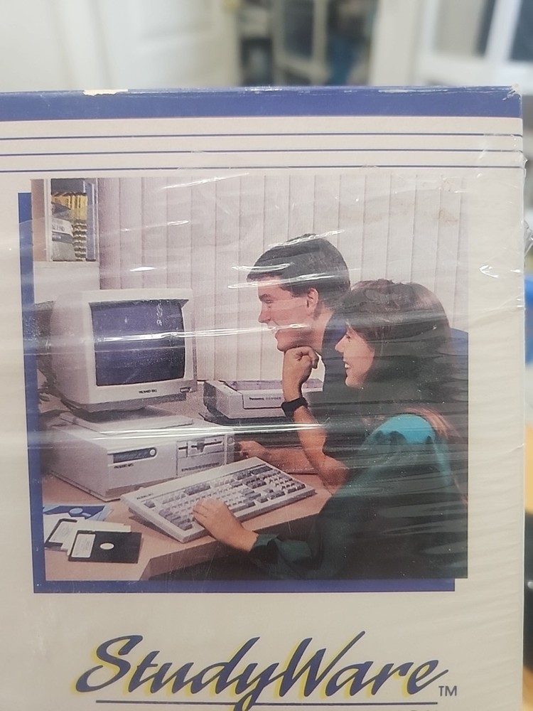 Vintage Cliff Notes LSAT Prep Guide Study Ware Computer Software For IBM PC, XT