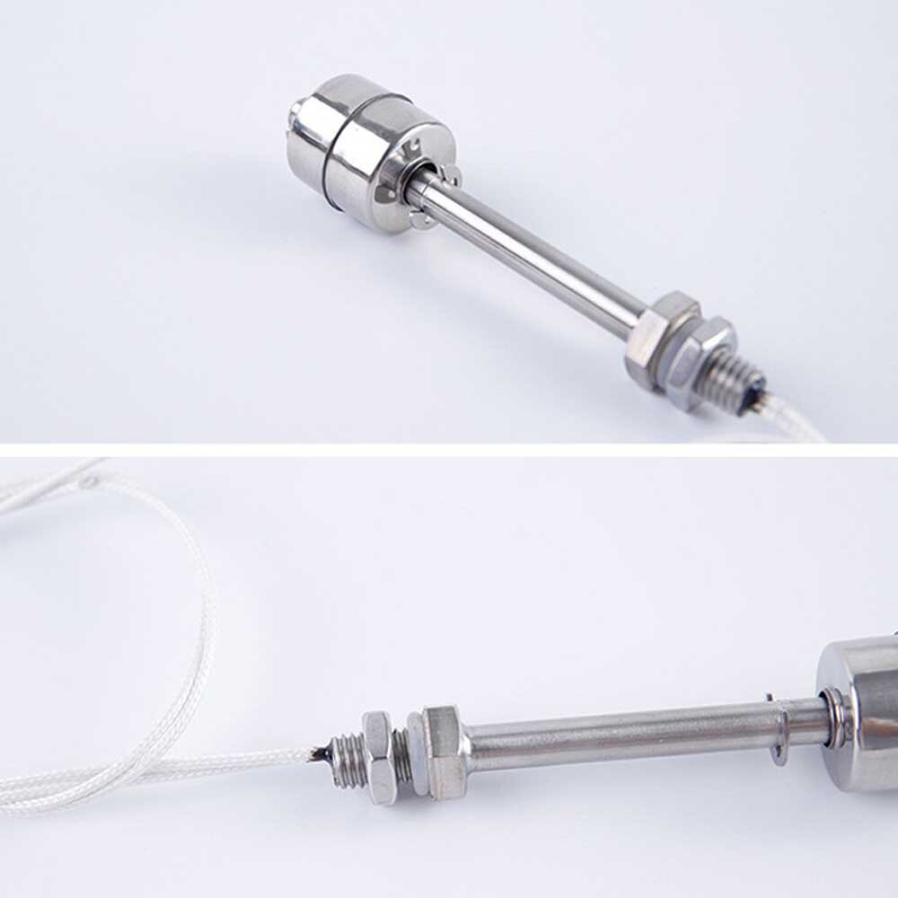 5PC 100mm Stainless Steel Liquid Water Level Sensor Horizontal Float Switch Tool