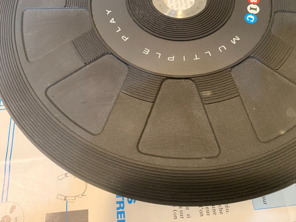 BIC 1000 Stereo Turntable Parting Out Original Platter Mat