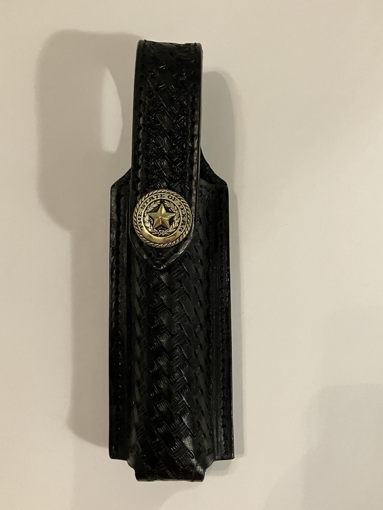 Custom Leather Flashlight Holder—-USA MADE!!!