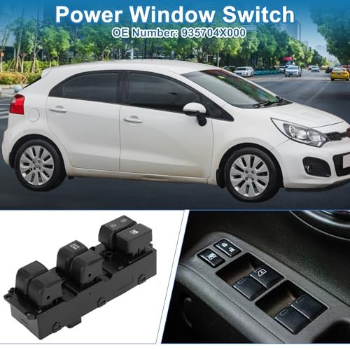 Power Window Switch No.935704X000 Front Left Driver Side Window Control Switch