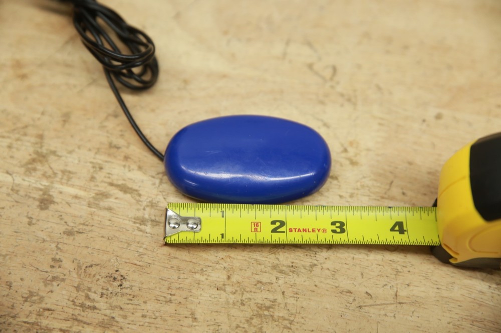 Stealth Products 2.75" Egg Switch Push Button for Power Wheelchairs - BLUE