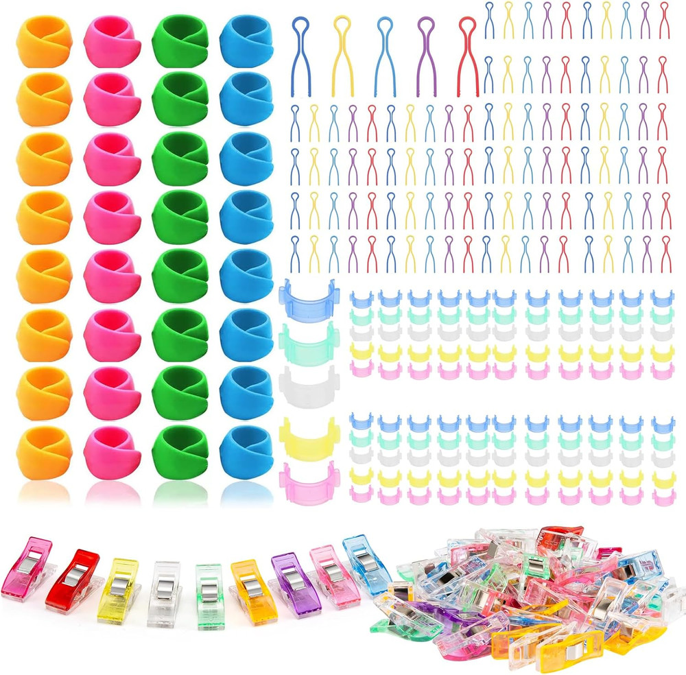 282 PCS Sewing Supplies Thread Organizer Set Sewing Helpers, Include 100 Bobbin