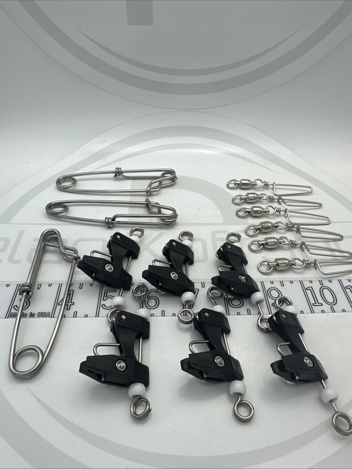 6 Outrigger Release Trolling Clips Bluefin Tuna Kite Fishing FREE SHIPPING.