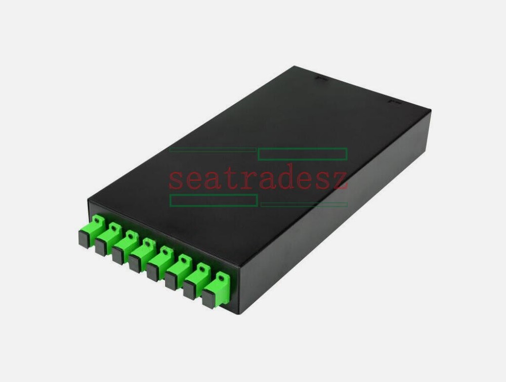 Fiber Optic Terminal Box 8 cores Desktop SC/APC with adapter pigtail Patch Panel