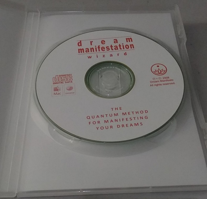 Dream Manifestation Wizard Quantum Method for Manifesting Your Dreams CD-ROM OOP