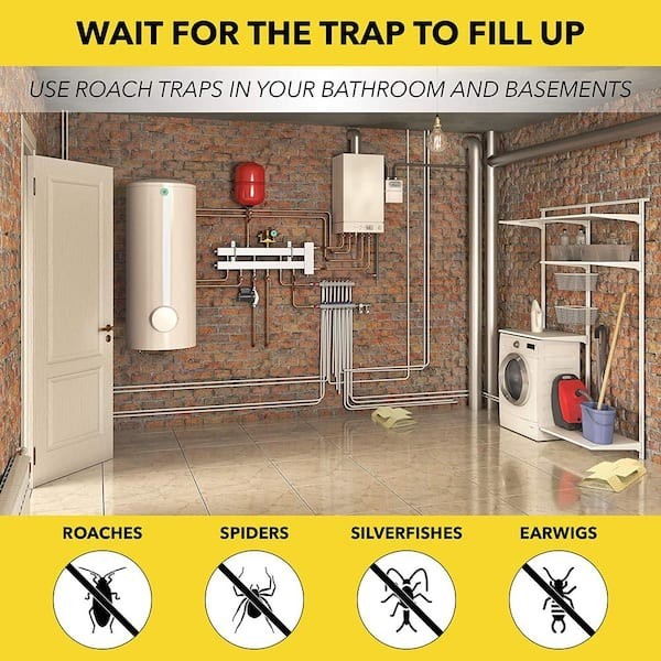 Harris RTRP 2 Pack Large Roach Traps With Lure