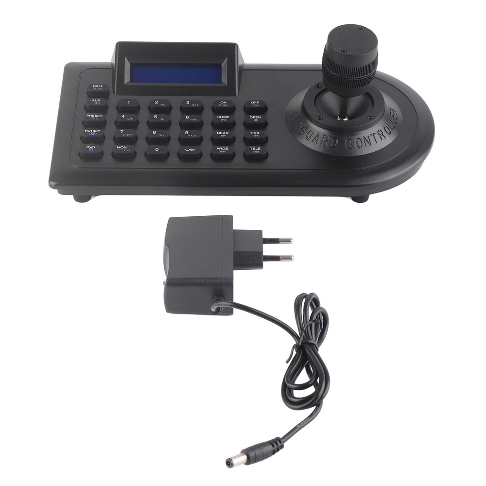 3D PTZ Camera Controller LCD Display Joystick For Surveillance Trending
