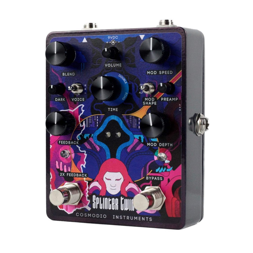 Cosmodio Splinter Twin Time Modulator Effects Pedal