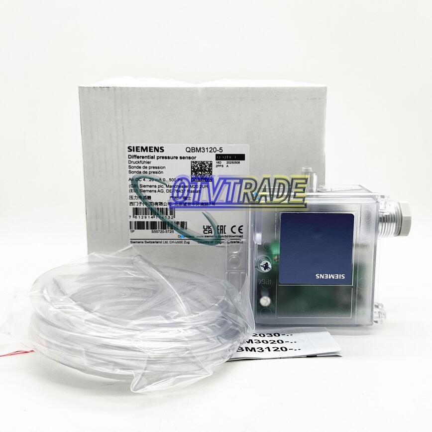 ONE Siemens QBM3120-5 difference pressure sensor New