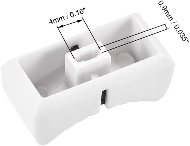 24mmx11mmx10mm Console Mixer Slider Fader Knobs Replacement for Potentiometer...