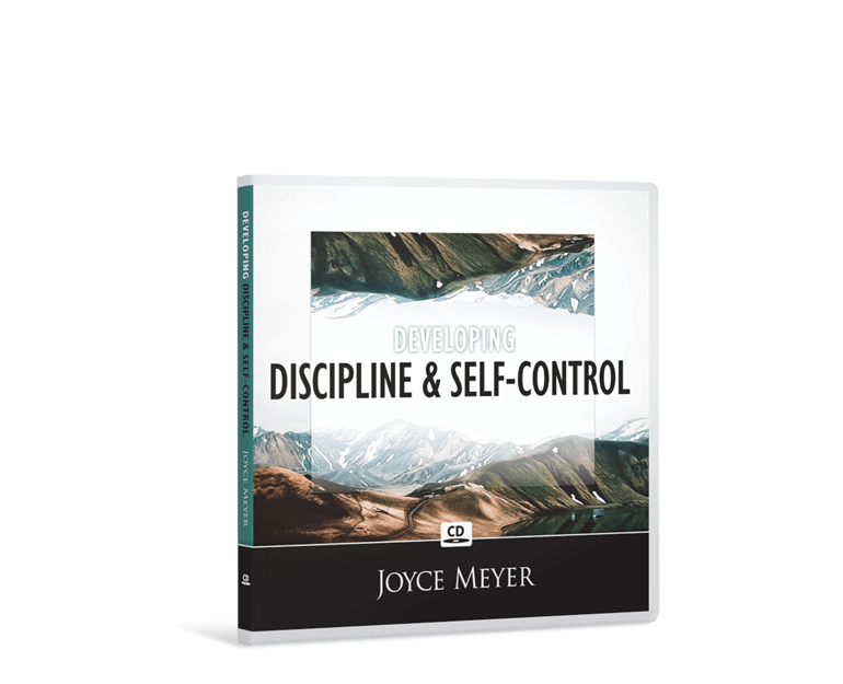 Developing Discipline & Self-Control 3 Teachings CD Set Joyce Meyer NEW!