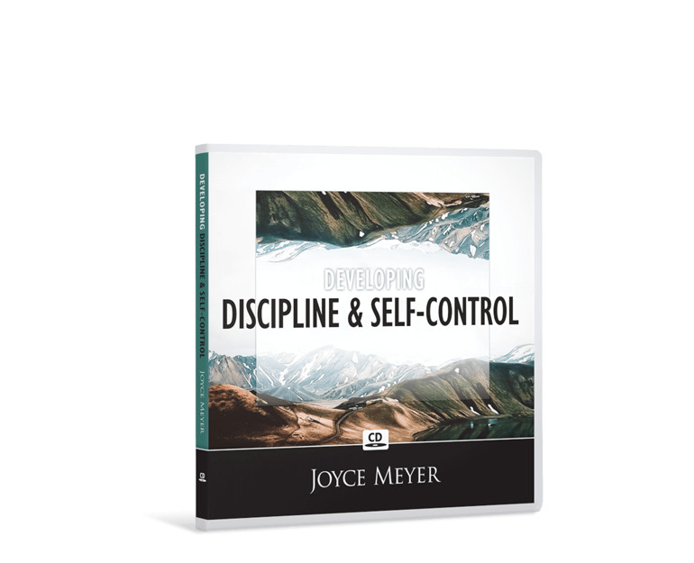 Developing Discipline & Self-Control NEW  3 Teachings CD Set  Joyce Meyer  NEW!