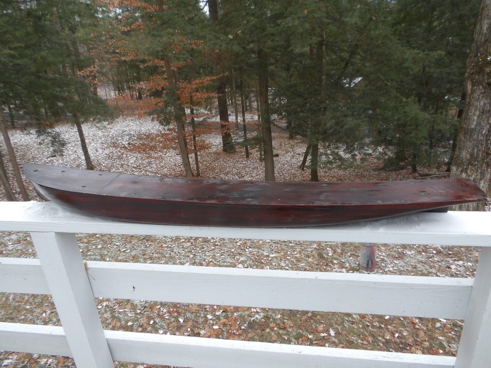 ANTIQUE GREAT LAKES PRESENTATION HALF HULL