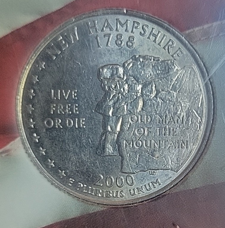 2000 US, P State Series 5 Quarters LT#121